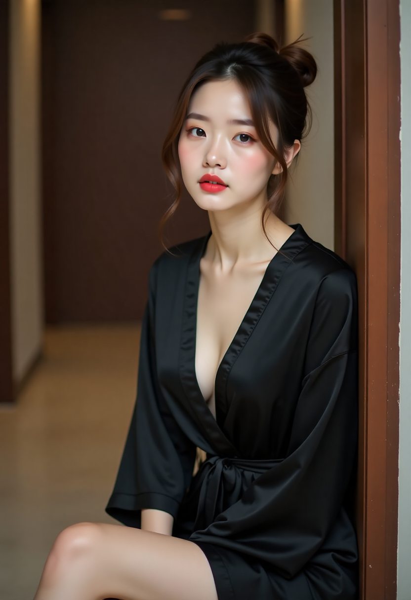 王府夜宴上的紧张对峙